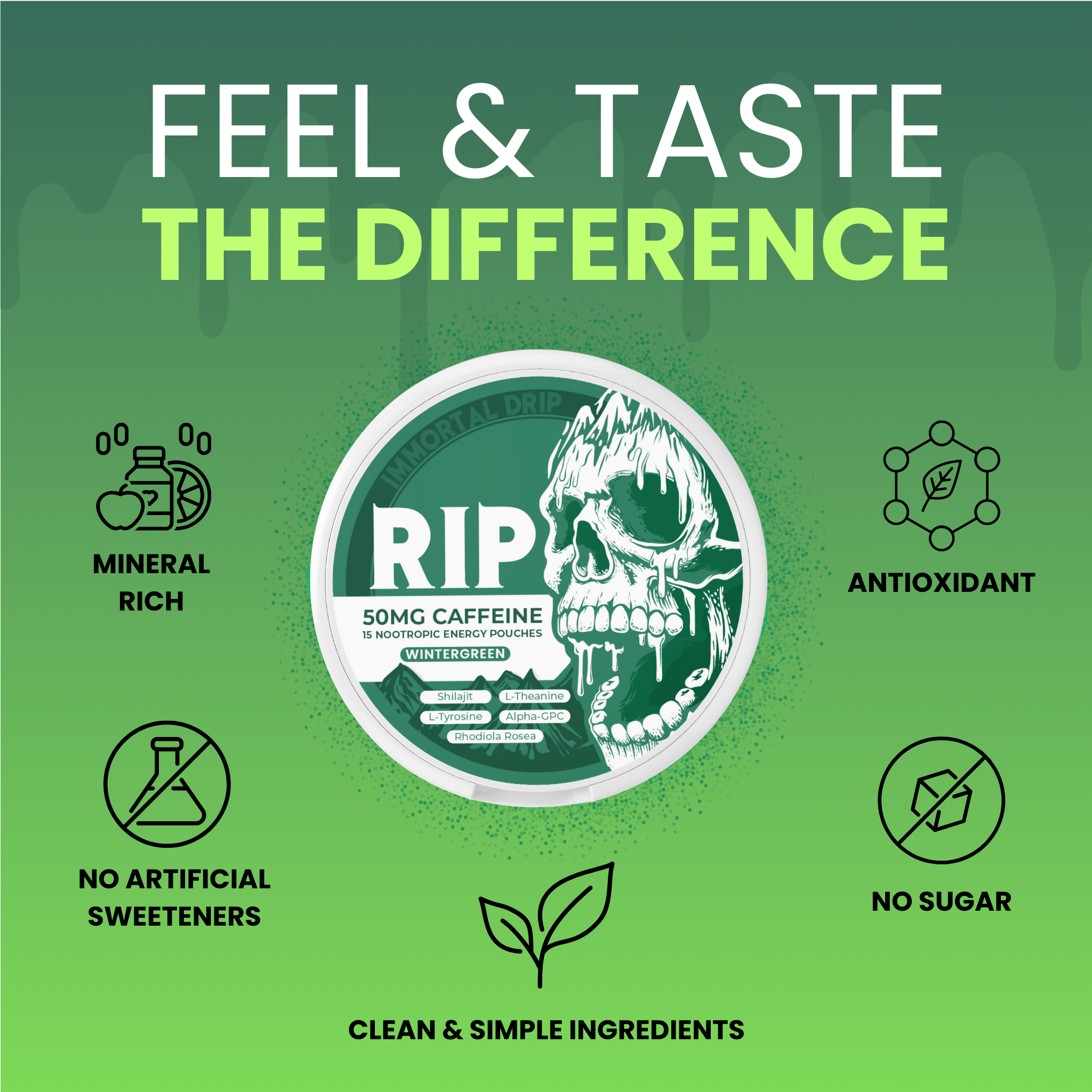 RIP Nootropic Energy Pouches